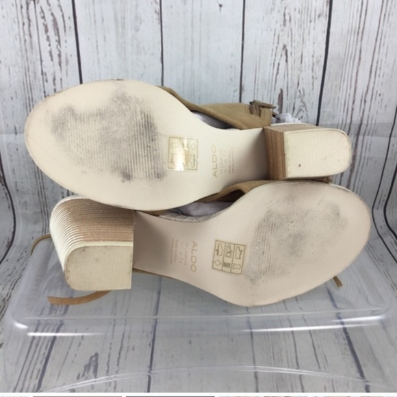 Aldo Boho Fringe Suede Ankle Bootie SIze 10 - Picture 6 of 8